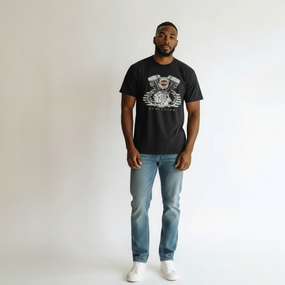 Harley-Davidson Evolution V-Twin Graphic‎ Tee Men’s L